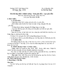 Giáo án Toán 6 - Tuần 6 - Năm học 2023-2024 -