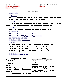 Giáo án Toán 6 - Tuần 8 - Năm học 2018-2019 -
