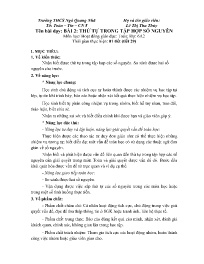 Giáo án Toán Lớp 6 - Tuần 11 - Năm học 2023-2