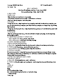 Giáo án Toán Lớp 6 - Tuần 25 - Năm học 2021-2