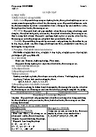 Giáo án Toán Lớp 6 - Tuần 5 - Năm học 2021-20