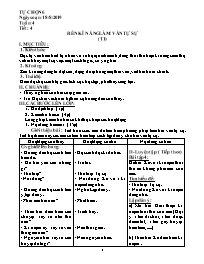 Giáo án Tự chọn Ngữ văn 6 - Tuần 4, Tiết 4: R