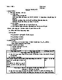 Giáo án Vật lí 6 - Tuần 1-7