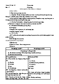 Giáo án Vật lí 6 - Tuần 19-23