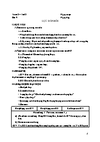 Giáo án Vật lí 6 - Tuần 8+9