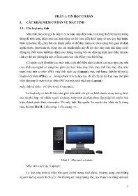 Tài liệu ôn tập Tin học 6 - Phần 1: Tin học c