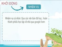 Bài giảng Ngữ văn 6 - Thực hành đọc hiểu - Vă