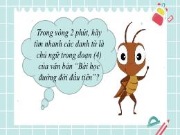 Bài giảng Ngữ văn 6 - Tiết 69: Thực hành tiến