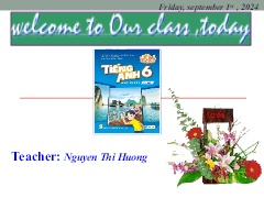 Bài giảng Tiếng anh 6 (Global success) - Unit