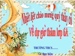 Bài giảng Tin học 6 - Bài 4: Biểu diễn văn bả