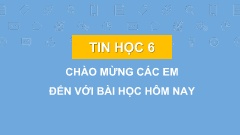 Bài giảng Tin học 6 - Bài 5: Dữ liệu trong má