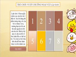 Bài giảng Toán 6: Hình bình hành